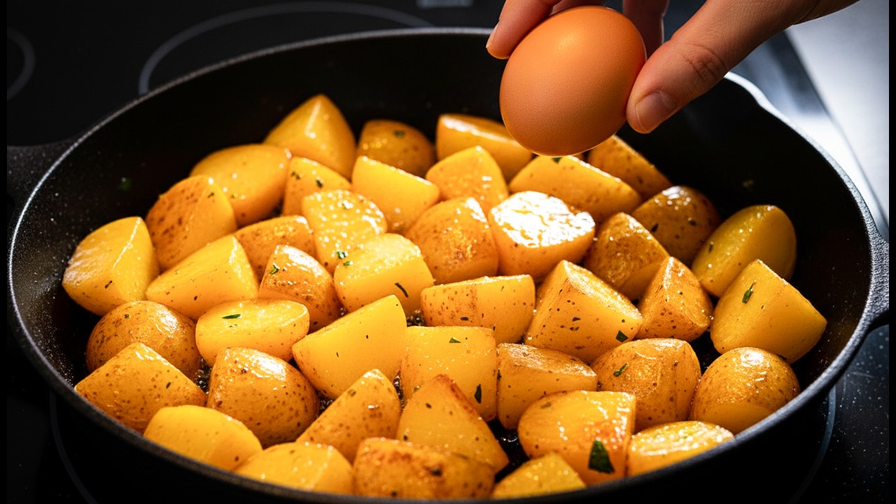 Mischen Sie einfach 3 Eier und Kartoffeln! 3 Perfekte Rezepte!