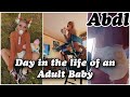 Day in the life of an adult baby