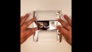 How to foil wrap a Hershey