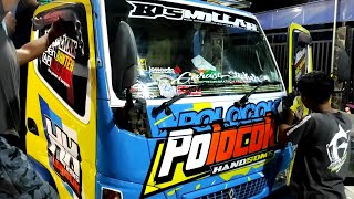 CUTTING STIKER KABIN CANTER