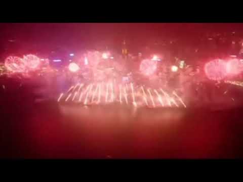 Hongkong Fireworks Display 2025 #fireworks #newyeareve #hongkong #shorts #viral #jeniejanetvofficial