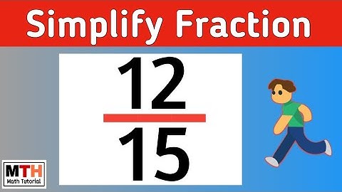 12/15 simplified as a fraction | How to simplify 12/15