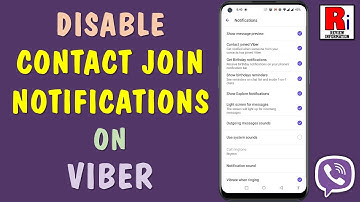 How to Disable Contact Join Notifications on Viber