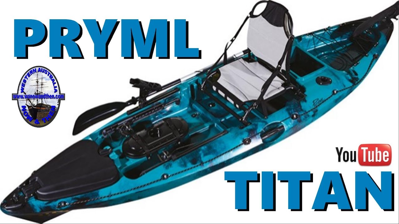 Pryml Titan kayak & Watersnake T24 electric motor YouTube
