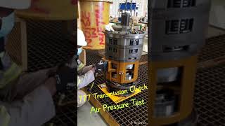 CAT 777D Planetary Transmission, Air Pressure Test #shorts