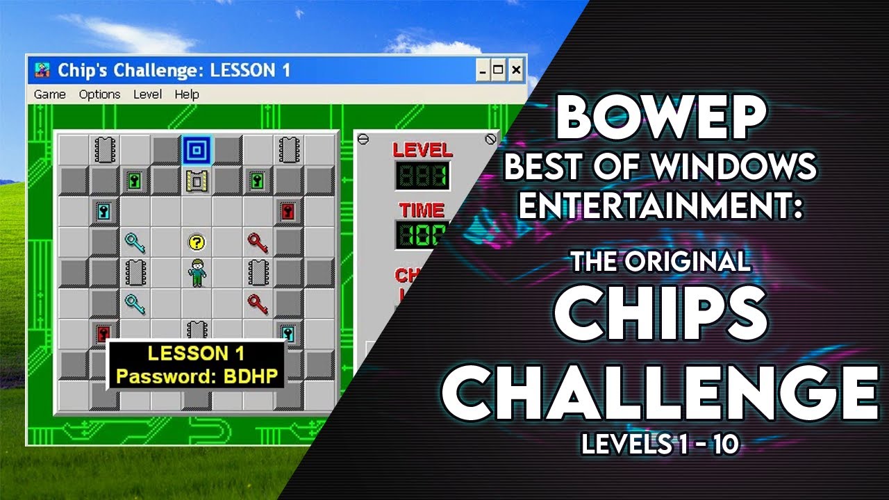 BOWEP The Original Chips Challenge Levels 1 10 YouTube