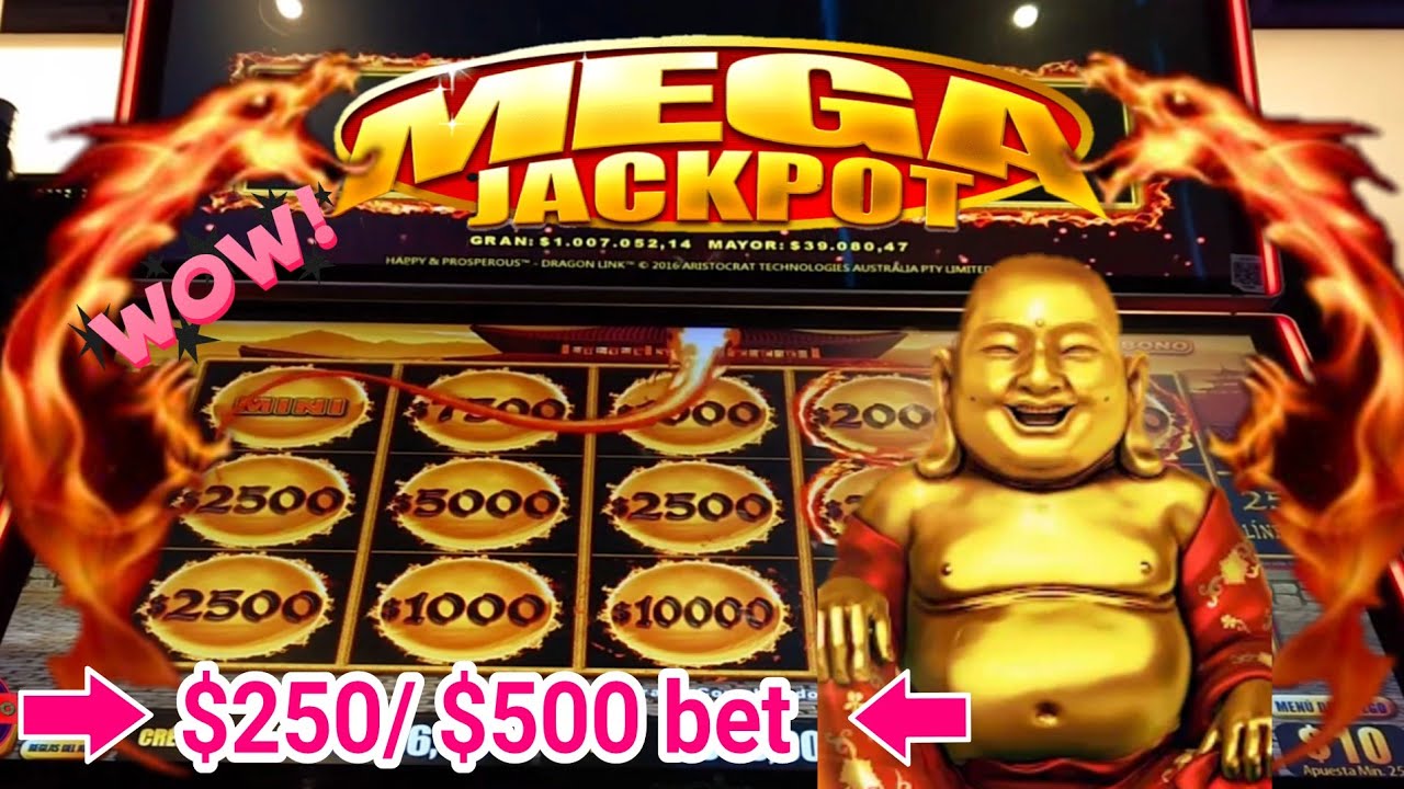 ️Look at The MEGA JACKPOTS I WON in Dragon Link Happy and Prosperous