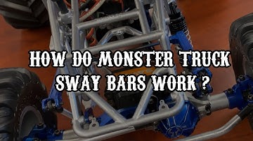 How do r/c monster truck sway bars work? - Trigger King Tech