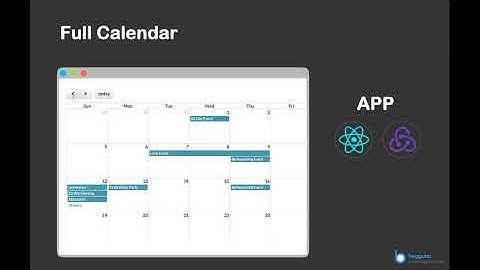 FullCalendar  - React - Node - Sequelize - Postgresql - Redux - (APP) - 2