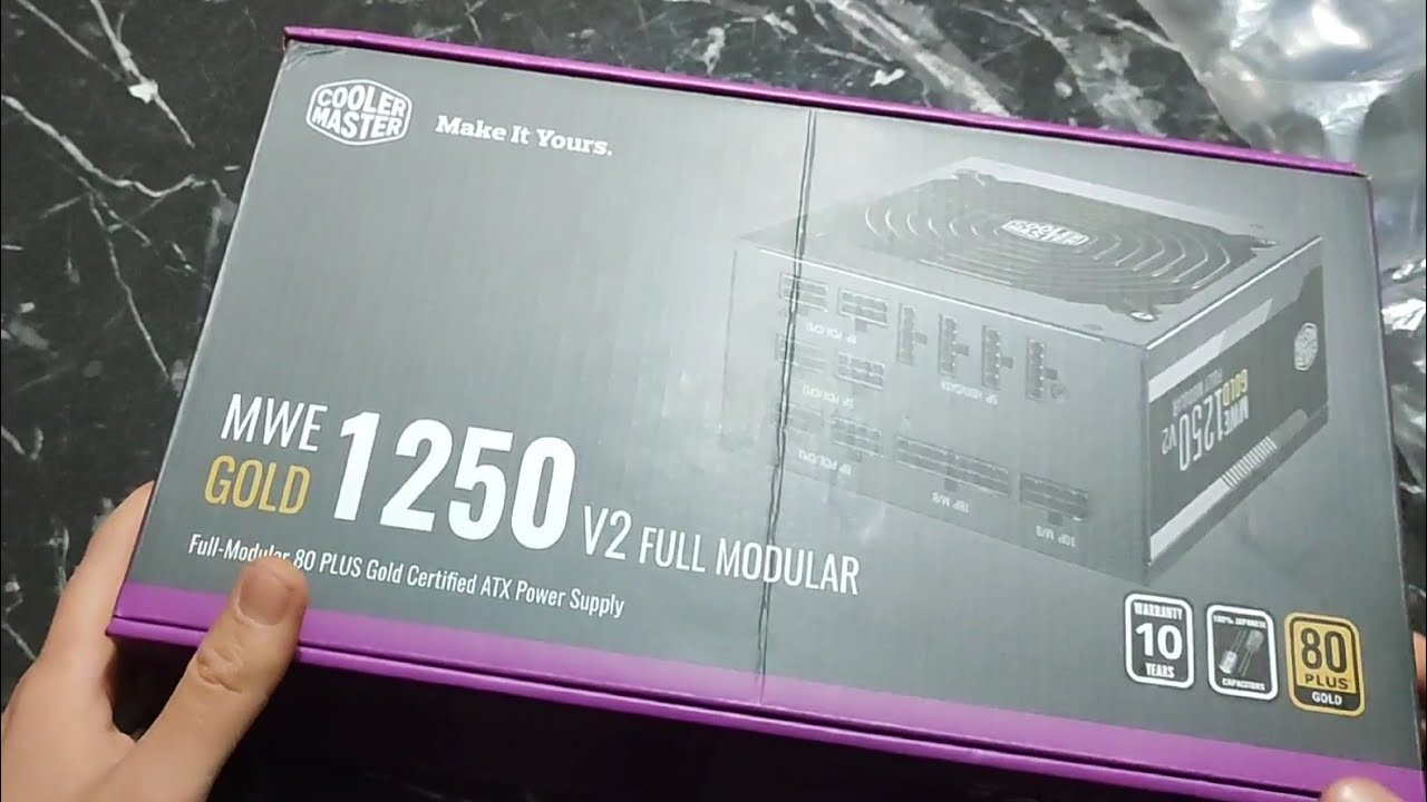 Cooler Master Mwe V2 1250W 80+ Gold Güç Kaynağı! Yeni Sistem Toplama