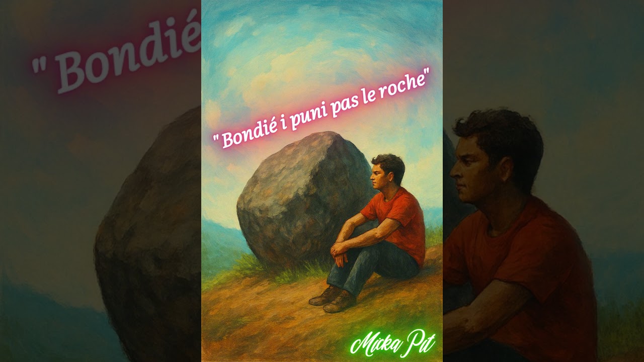 Bondié i puni pas le roche