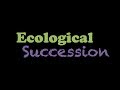 Ecological Succession Quiz
