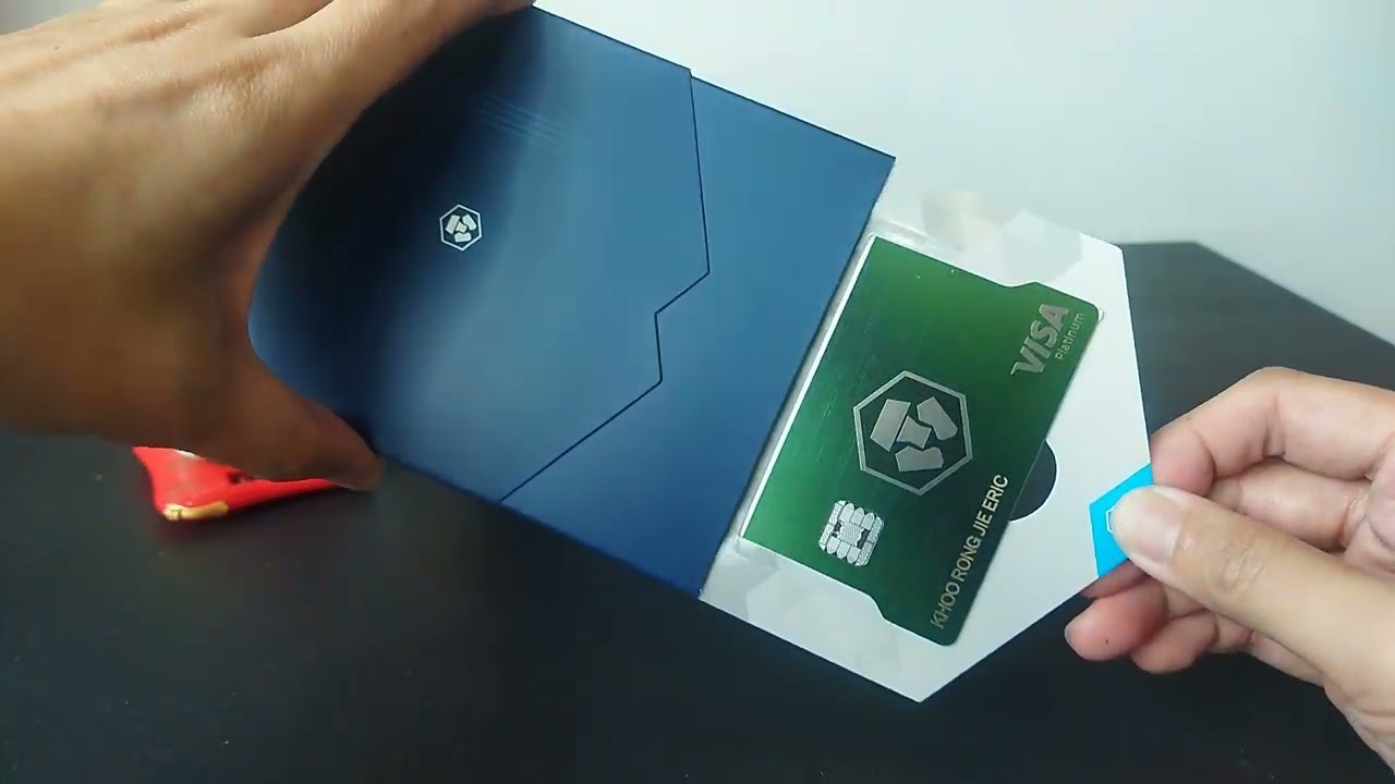 RECEIVE MY CRYPTO.COM JADE GREEN VISA CARD TODAY!!! MUCH WOW 💖💖😍 