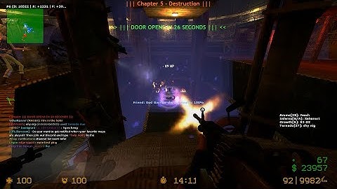 CS:S Zombie Escape: ze_ancient_wrath_v2_test27 - Chapter 5 Destruction