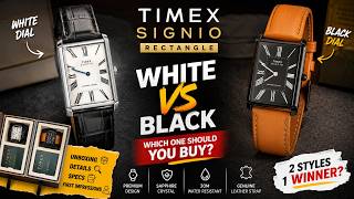 I Bought BOTH Timex Signio Rectangle Watches! 😍 Unboxing, Specs & Honest First Impressions
