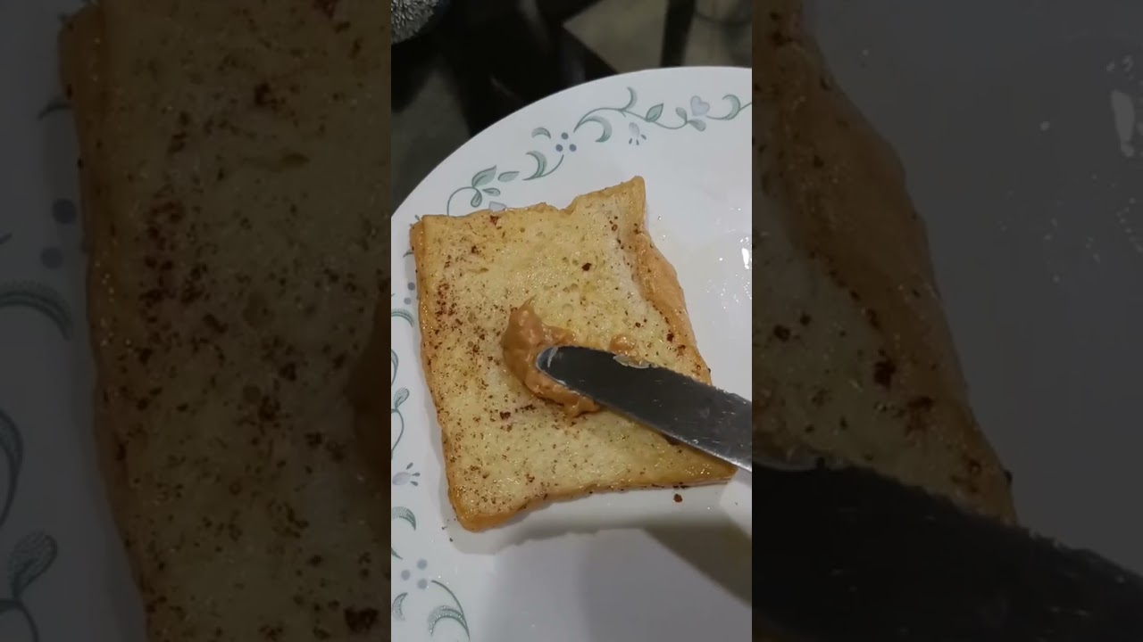 Peanut Butter French Toast Sandwich 🍞🥜 