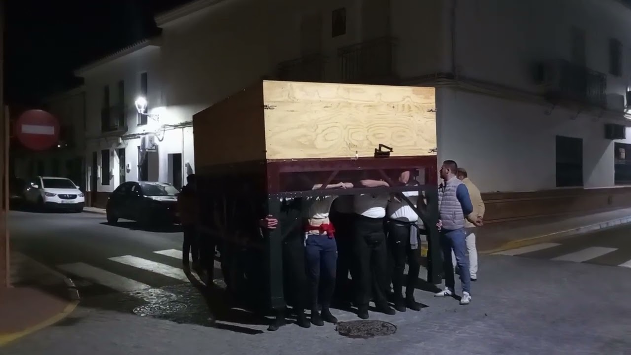 ENSAYO Y MUDA DESDE El DEPÓSITO DEL AGUA HASTA LA IGLESIA 2026