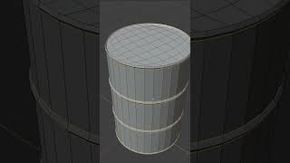 modeling and texturing barrels in blender #shorts #modeling #blender #environmentdesign  #texturing