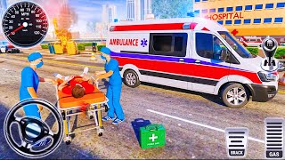 Emergency Ambulance Accident Patient Rescue Simulator - Ambulance Game - Android Gameplay screenshot 4