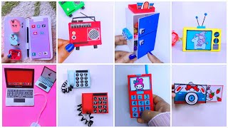 9 Easy Craft Ideas / electronics gadgets/ DIY Miniature Crafts Idea / school hacks / paper craft