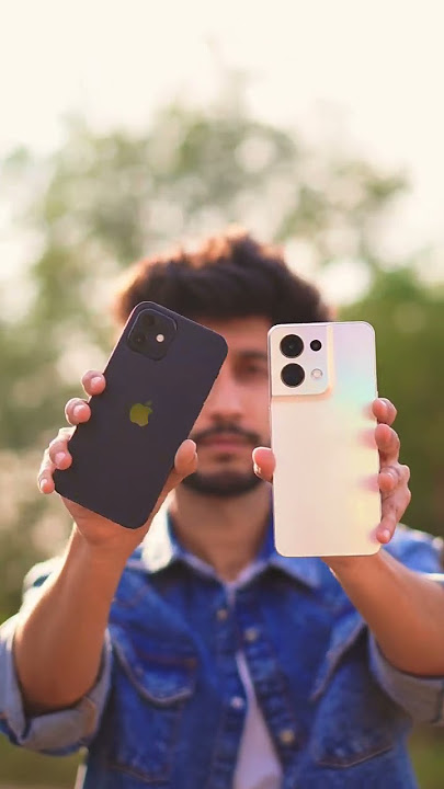 OPPO RENO 8 VS iPHONE 12 | CAMERA COMPARISON 🔥