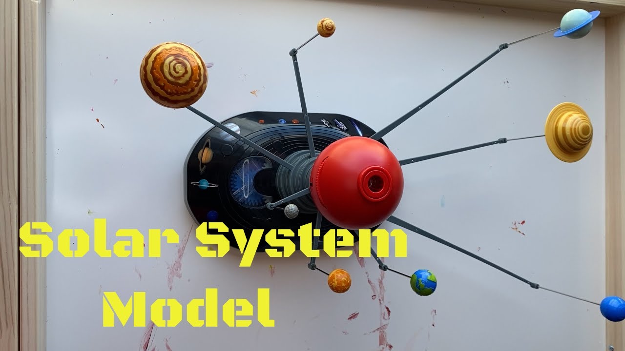 solar system kit for children 3D model