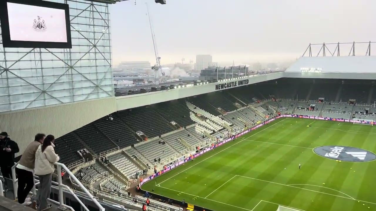 I went to the Chelsea Newcastle game 