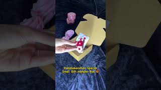 Rakshabandhan Gift Hamper box 🎁 | Rakhi | Handmade Gift | #gift #rakhi #crochet #shorts #sister