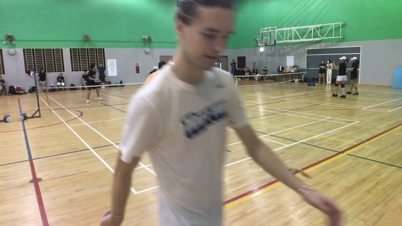 Pickleball @ Hillgrove - Patrick/Alvin vs Aiden/Pini