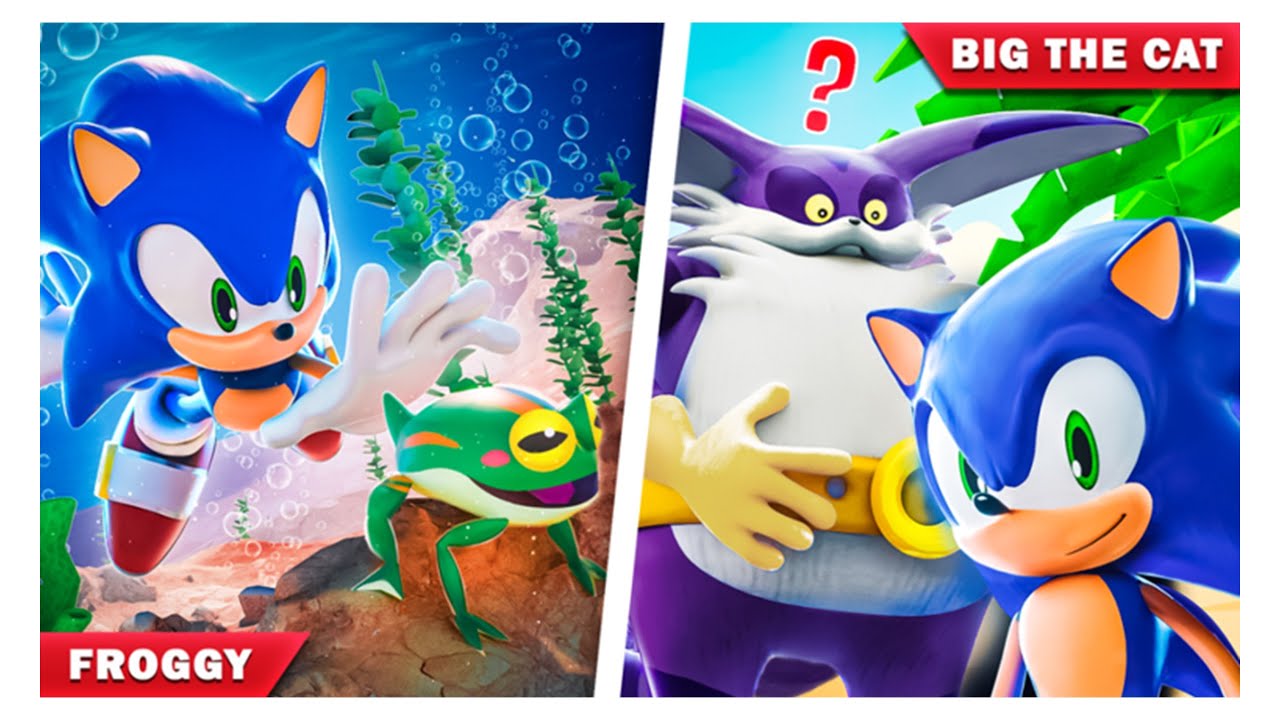 HOW TO UNLOCK BIG THE CAT + FROGGY (Sonic Speed Simulator) YouTube