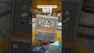 This minecraft SMP server is absolutely insane… #minecraft #bedrock