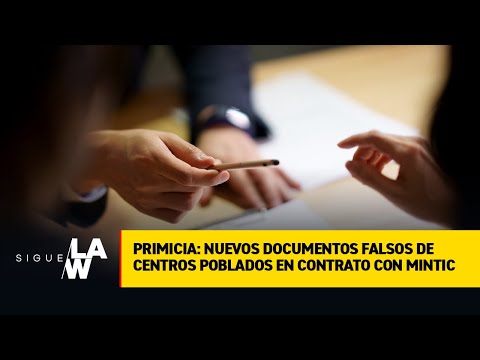 Aparecen nuevos documentos falsos y otros pecados de Centros Poblados en contrato con MinTIC