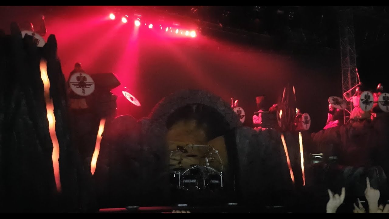 Manowar - Manowar (Entry Song) Live in Athens (GR), 14/06/2019