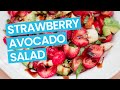 Strawberry Avocado Caprese Salad