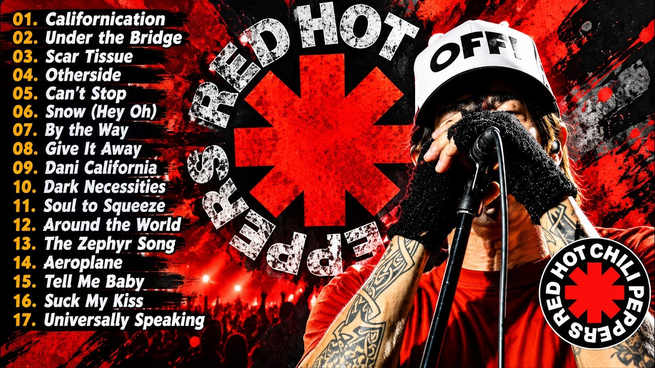 Red Hot Chili Peppers - Greatest Hits 2026 Playlist