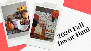2020 Fall Decor Haul: Hobby Lobby, Big Lots, Marshalls, Amazon, Kirklands