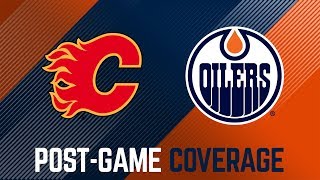 ARCHIVE | Oilers Post-Game Interviews at Flames