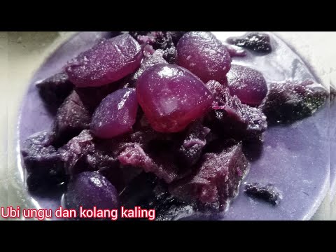 Resep Kolak Ubi Ungu Dan Kolang Kaling