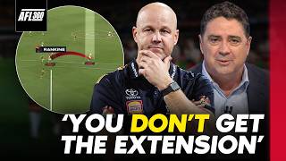 "He probably gets sacked, and that’s life!" 🔥 Gaz brushes 'RUBBISH' Nicks concern | AFL 360