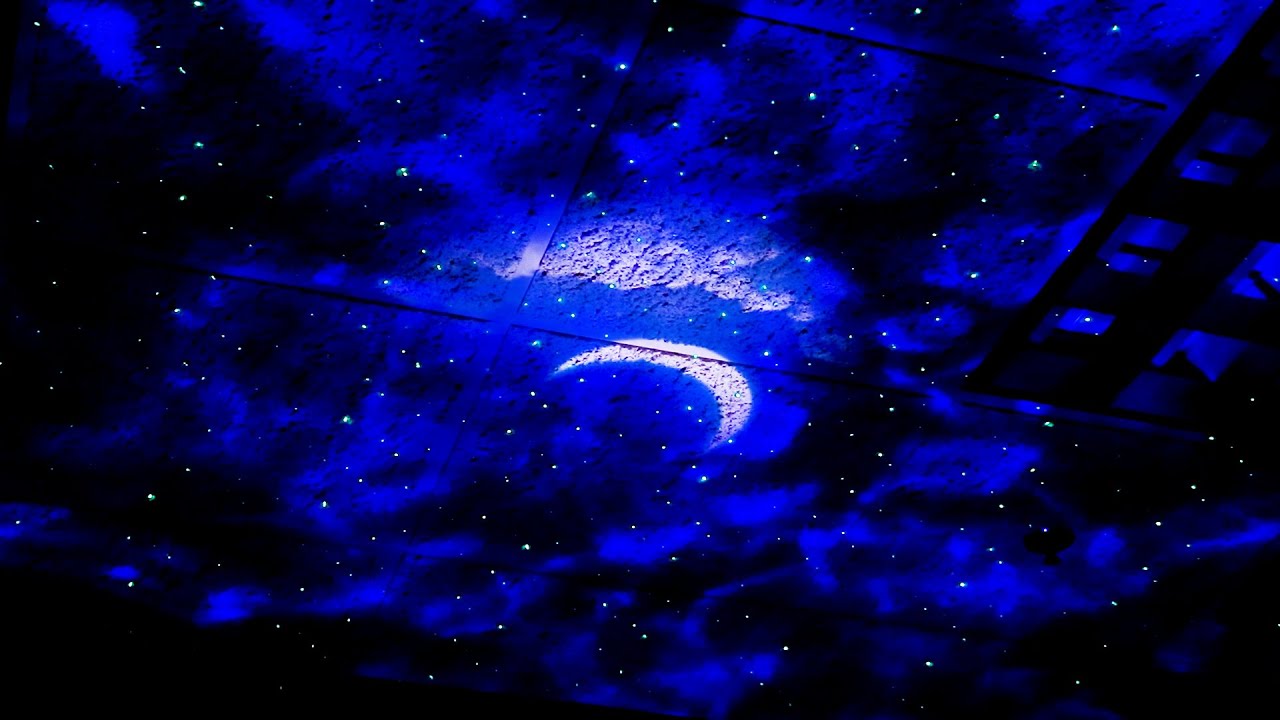 Galaxy Star Projector Light - YouTube