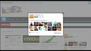 How to Add Facebook PopUp Lightbox on wordpress