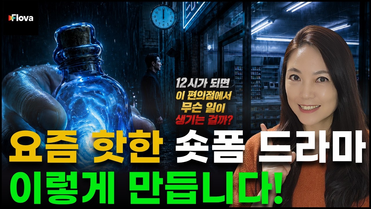 Flova AI로 숏폼 드라마 만드는 방법｜기획부터 영상 편집까지 AI 에이전트가 완성!