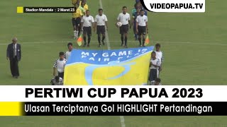 Putri TOLI FC Menang 12 – 0 atas Persidafon, Piala Pertiwi Cup Zona Papua 2023