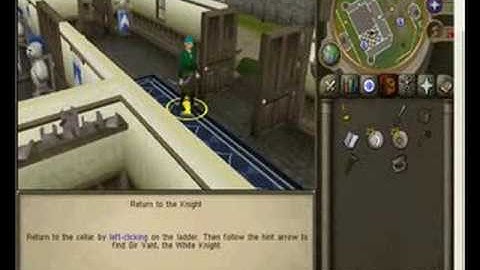 new runescape tutorial (learning the ropes)  in HD part 3