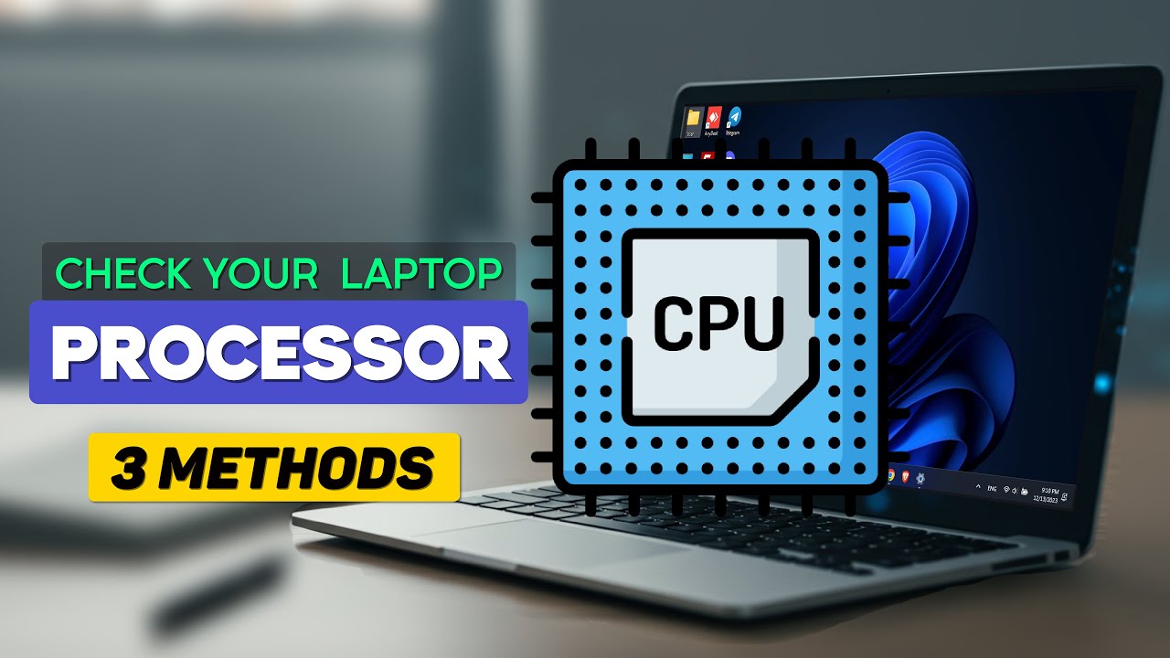 How to Check Your Laptop Processor (CPU) in Windows - YouTube