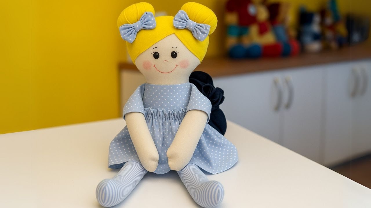 Невероятно просто! Сделай тряпичную куклу и заработай деньги - быстро и просто - Кукла Аврора