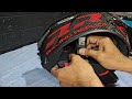 Quick installing cardo packtalk edge in agv pista gp rr timelapse tutorial 