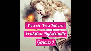 Vers vir Vers Intense Praktiese Bybelstudie Genesis 9