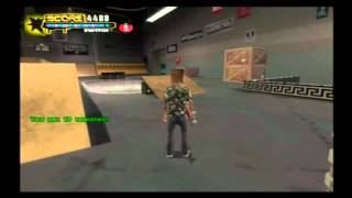 Tony Hawk's Underground 2 (THUG2) Walkthrough with Commentary Part 1 - Training