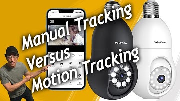 LaView Security Bulb Camera   Quick Look at Manual Tracking Versus Motion Tracking, Product Links